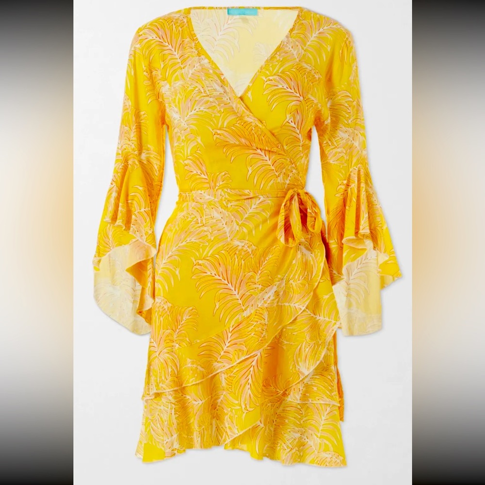 New with tags on Melissa odabash wrap mini dress